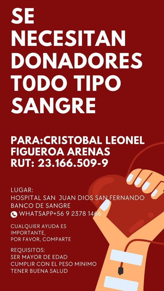 Sres <a href="/Rh_Negativos/">Rh Negativos Chile</a> favor si RT / <a href="/fdo2000/">IEC-180 CONTROL STGO</a> <a href="/iec_chile2/">Informes De Emergencias De Chile y el Mundo</a> <a href="/CarolynPriceOda/">Carolyn Price</a> <a href="/CaroCarcamoh/">carolina carcamo Herrera</a> <a href="/hnsaffie/">Héctor Nahúm Saffie G.</a>