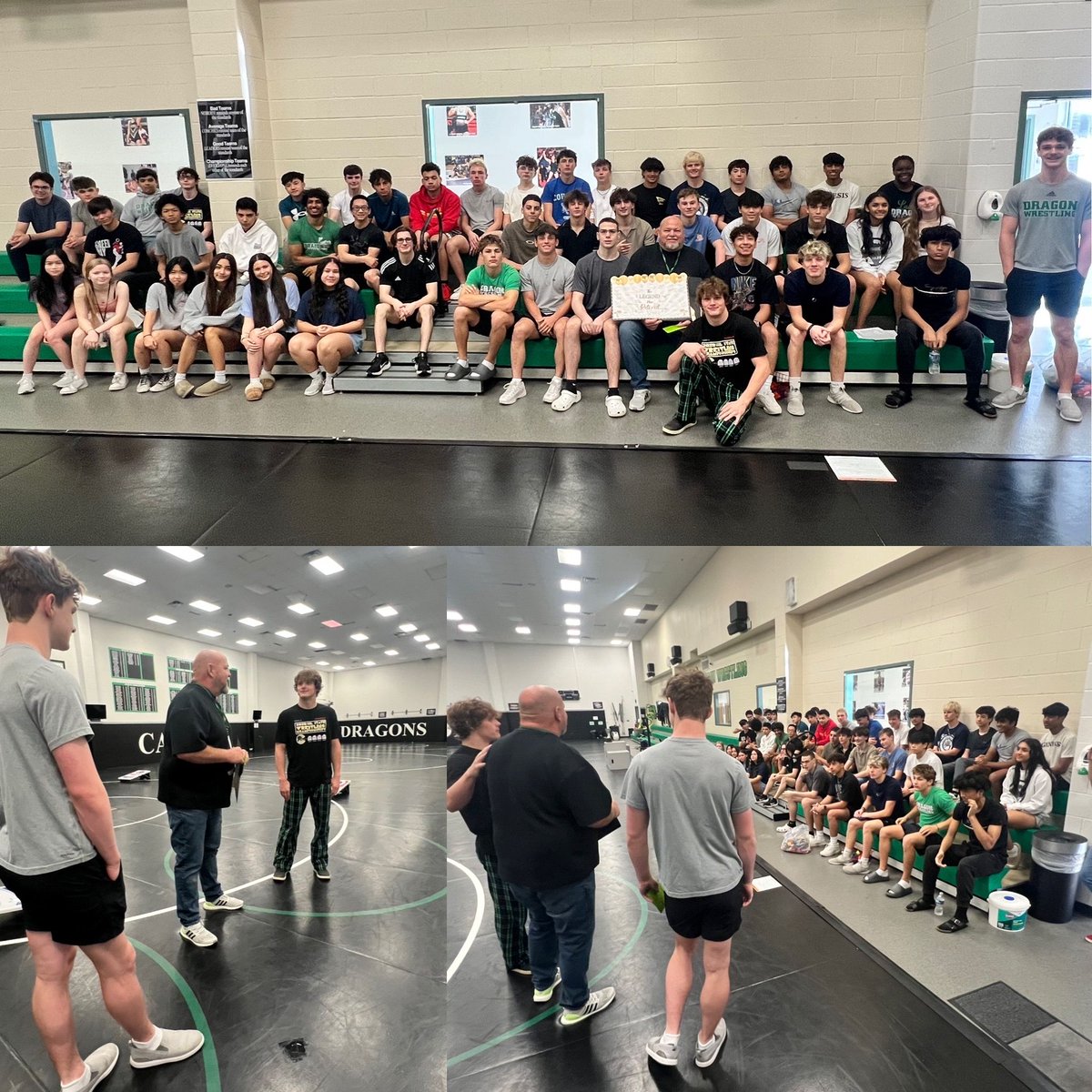Dragon Wrestling🐉 (@dragonwrestling) on Twitter photo Ended another great year with a team breakfast and celebrated Coach Love and his retirement! Thanks for all the great years you’ve contributed to <a href="/DragonWrestling/">Dragon Wrestling🐉</a> and our kids! #OnceADragonAlwaysADragon
<a href="/CABCSLC/">CABC</a> <a href="/SLCAthletics/">Carroll Dragons</a> <a href="/Carrollisd/">Carroll ISD</a> @carrollathleticboosterclub Ended another great year with a team breakfast and celebrated Coach Love and his retirement! Thanks for all the great years you’ve contributed to <a href="/DragonWrestling/">Dragon Wrestling🐉</a> and our kids! #OnceADragonAlwaysADragon
<a href="/CABCSLC/">CABC</a> <a href="/SLCAthletics/">Carroll Dragons</a> <a href="/Carrollisd/">Carroll ISD</a> @carrollathleticboosterclub