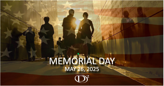 Today, we honor those who have lost their lives defending the countless freedoms we enjoy. We hope you are having a happy and safe #MemorialDay weekend!