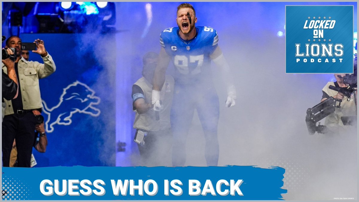 Matt Dery (@deryspeaks) on Twitter photo On today's <a href="/lockedonlions/">Locked on Lions</a> Podcast: Huge news for the Detroit Lions. Hutch is back! #firstlisten
Audio: link.chtbl.com/LOLions?sid=Yo...
Video: youtube.com/watch?v=XGWmN-… On today's <a href="/lockedonlions/">Locked on Lions</a> Podcast: Huge news for the Detroit Lions. Hutch is back! #firstlisten
Audio: link.chtbl.com/LOLions?sid=Yo...
Video: youtube.com/watch?v=XGWmN-…