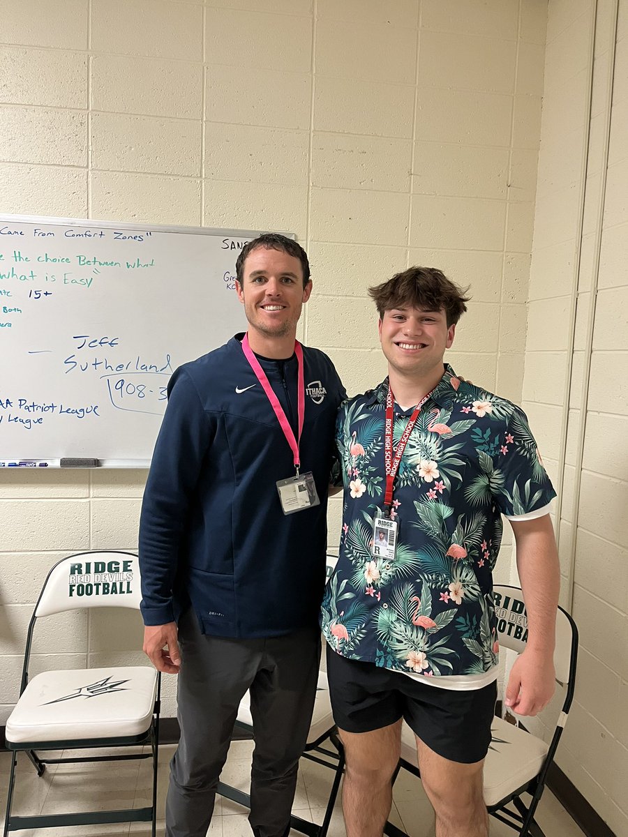 Anthony Valera (@anthonyvalera08) on Twitter photo Thank you so much Coach <a href="/MaguireBrandon/">Brandon Maguire</a> for stopping by school today loved talking about Ithaca and <a href="/IthacaBomberFB/">Ithaca Bomber Football</a> can’t wait for the virtual junior day! Thank you so much Coach <a href="/MaguireBrandon/">Brandon Maguire</a> for stopping by school today loved talking about Ithaca and <a href="/IthacaBomberFB/">Ithaca Bomber Football</a> can’t wait for the virtual junior day!