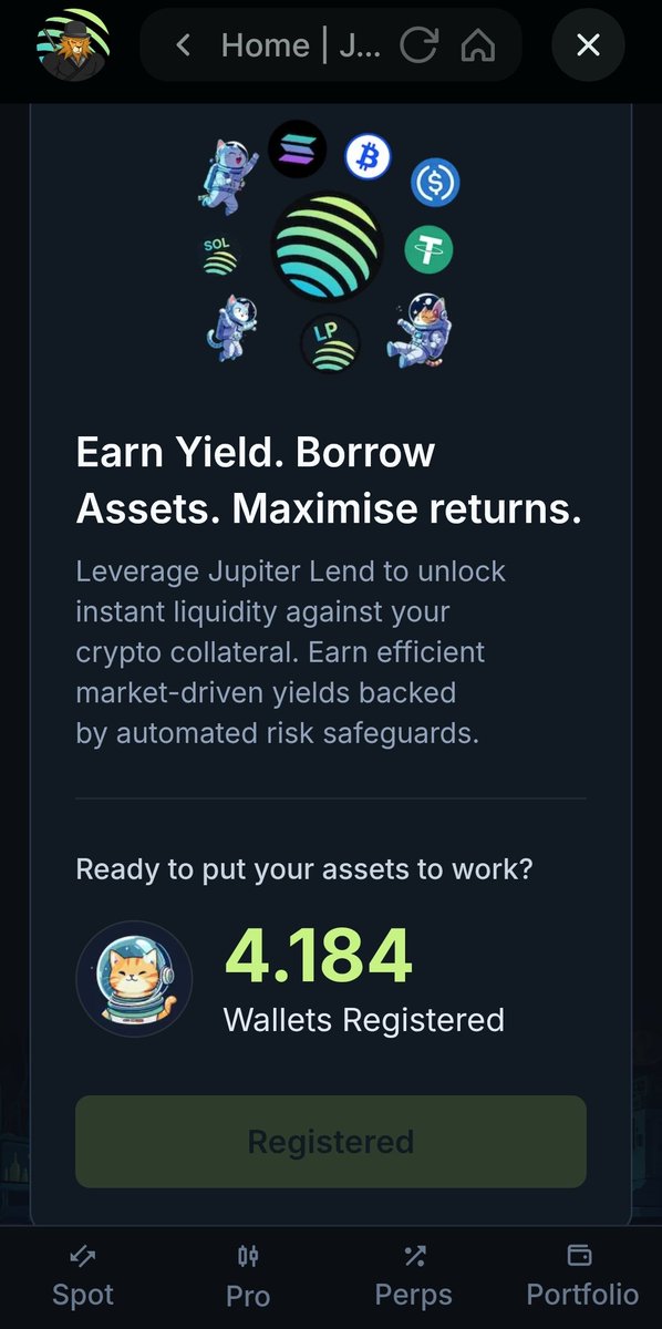enjoy watching the number of wallets increase👀👛

I've been glued there for 10min😂🤣 <a href="/jup_mobile/">Jupiter Mobile</a> 📱

Just use Jupiter 🪐