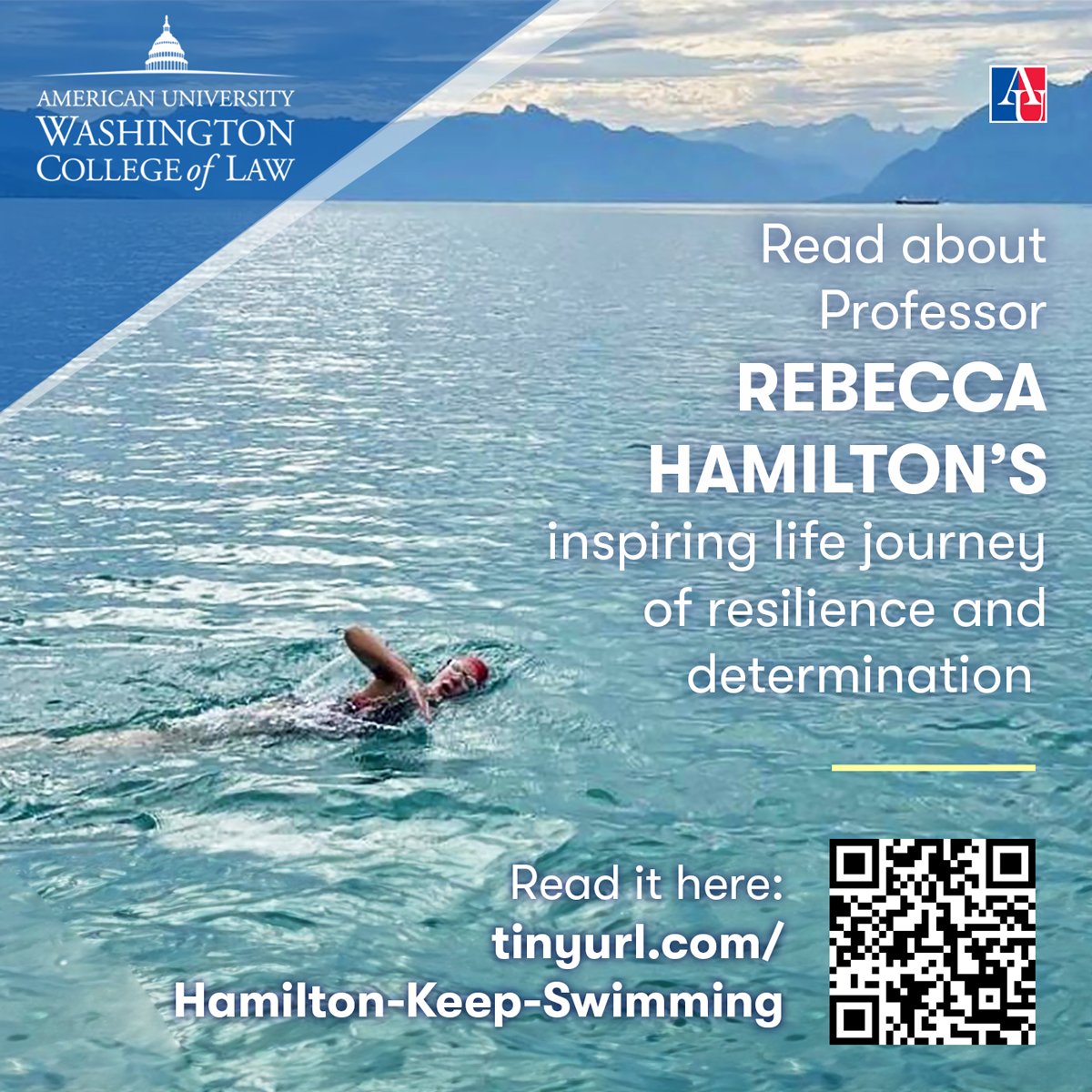 American University Washington College of Law (@auwcl) on Twitter photo Professor <a href="/bechamilton/">bechamilton</a> has faced life’s toughest challenges with resilience and purpose. Named <a href="/AmericanU/">American University</a> 2025 Scholar/Teacher of the Year, she continues to inspire through her unwavering commitment in and out of the classroom. Read her story here: tinyurl.com/Hamilton-Keep-… Professor <a href="/bechamilton/">bechamilton</a> has faced life’s toughest challenges with resilience and purpose. Named <a href="/AmericanU/">American University</a> 2025 Scholar/Teacher of the Year, she continues to inspire through her unwavering commitment in and out of the classroom. Read her story here: tinyurl.com/Hamilton-Keep-…