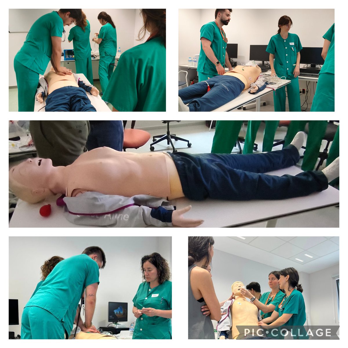 Anestesia • Hospital Universitario 12 de Octubre (@anestesiah12o) on Twitter photo Ponemos fin al curso de Soporte Vital Avanzado! Acreditado por <a href="/ERC_resus/">ERC - European Resuscitation Council</a> y <a href="/sedar/">bazar.gan</a> , líderes en la formación de SVA , formando a futuros instructores de SVA. GRACIAS a los instructores del Servicio de Anestesia del Hospital Gregorio Marañón. Dos días intensos de aprendizaje y Ponemos fin al curso de Soporte Vital Avanzado! Acreditado por <a href="/ERC_resus/">ERC - European Resuscitation Council</a> y <a href="/sedar/">bazar.gan</a> , líderes en la formación de SVA , formando a futuros instructores de SVA. GRACIAS a los instructores del Servicio de Anestesia del Hospital Gregorio Marañón. Dos días intensos de aprendizaje y