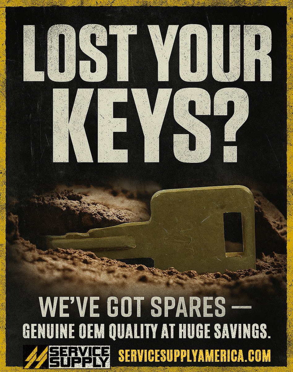 👉servicesupplyamerica.com/products?keywo…
#heavyequipment #constructionequipment #keys #lostkeys #construction #heavyequipmentoperator