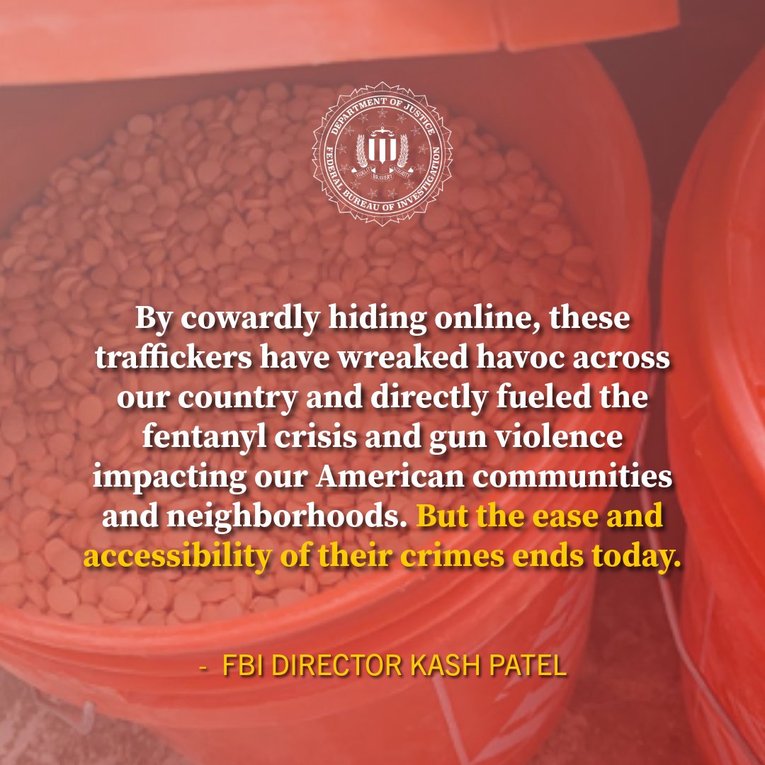 Darknet drug trafficking
