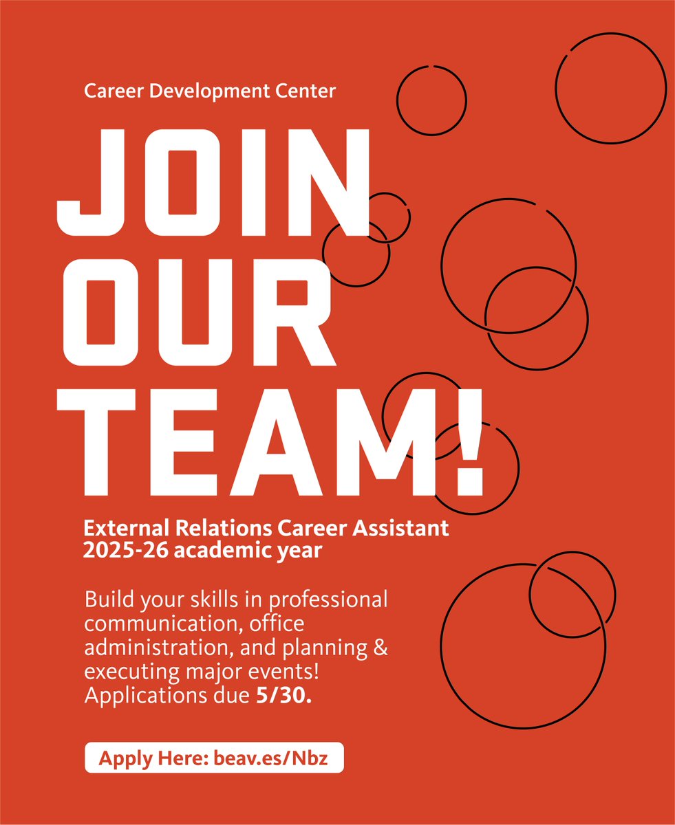 Looking for a job where you can help your fellow students while developing your skills? We’re hiring a student assistant! Learn more about the position and apply at beav.es/Nbz.

#career #job #hiring #oregonstate #gobeavs