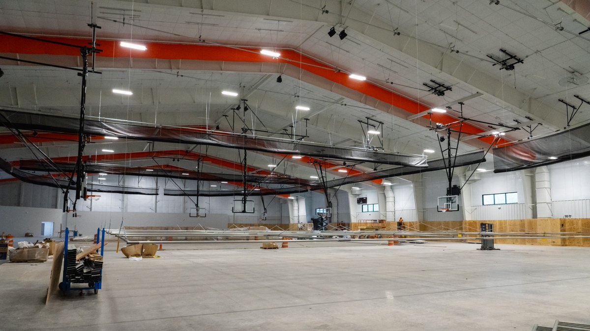 🚧🏗️133 days and counting … Construction on new Fieldhouse making swift progress!

🔗Full Story:
heidelberg.edu/news/2025/coun…