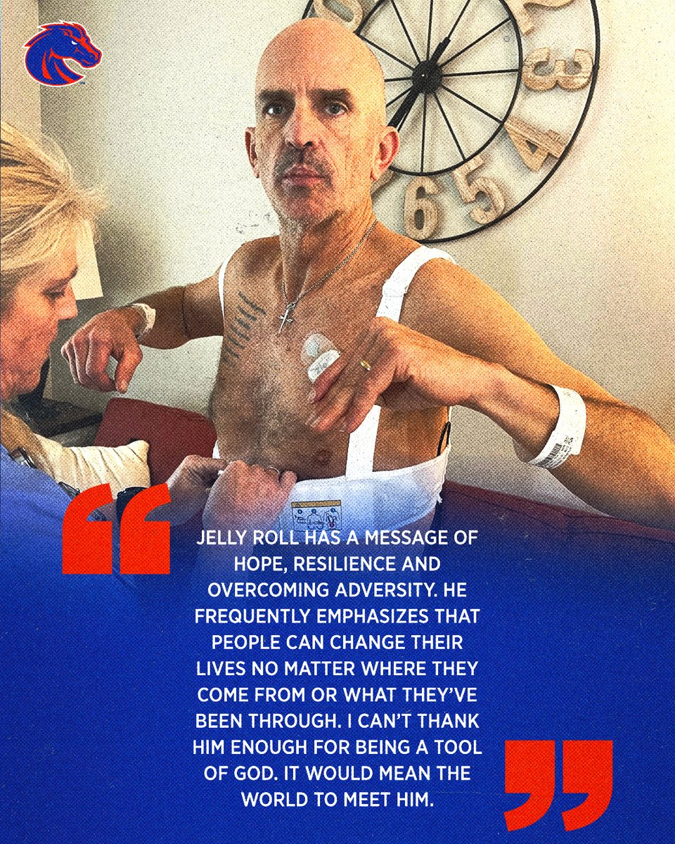 Boise State Broncos (@broncosports) on Twitter photo ๐
๐๐ก๐ก๐ฎ ๐๐ค๐ก๐ก ๐๐๐๐๐ฉ๐๐ฉ๐๐ค๐ฃ ๐ค
After getting diagnosed with congestive heart failure, Boise State director of information technology Andy Atkinson worked himself back to full health by unlocking the power of his mind by using an ๐๐๐๐๐๐ผ๐ technique. ๐จโ๐ค
๐ฐ ๐
๐๐ก๐ก๐ฎ ๐๐ค๐ก๐ก ๐๐๐๐๐ฉ๐๐ฉ๐๐ค๐ฃ ๐ค
After getting diagnosed with congestive heart failure, Boise State director of information technology Andy Atkinson worked himself back to full health by unlocking the power of his mind by using an ๐๐๐๐๐๐ผ๐ technique. ๐จโ๐ค
๐ฐ