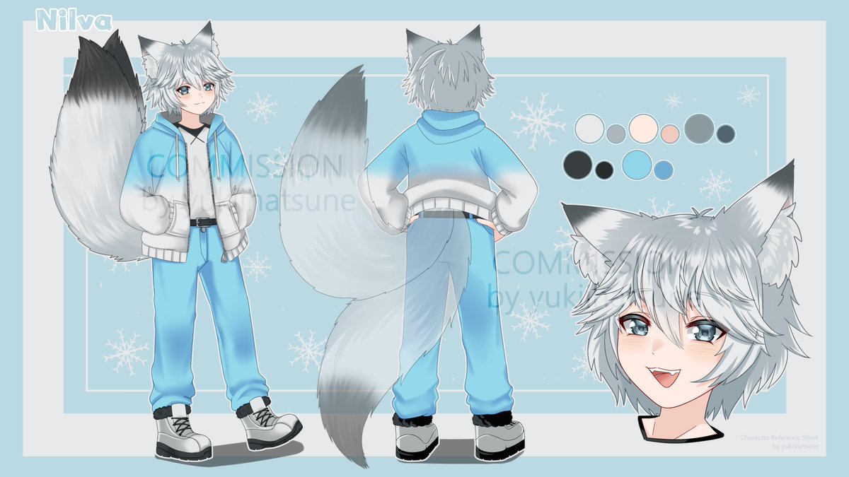Yukii_Hatsune's tweet photo. Character Reference Sheet for @NilvaEE ! 🥰
Thank you so much! ✨ https://t.co/gGOSKEgKwF