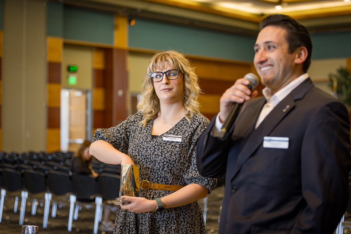 Brian Sandoval (@pres_sandoval) on Twitter photo "Thank you to everyone who joined me yesterday in recognizing this year's classified staff and retirees for their years of service to the <a href="/unevadareno/">University of Nevada, Reno</a> during the annual Silver & Blue Salute. I am so grateful for what these amazing members of The Wolf Pack Family have contributed "Thank you to everyone who joined me yesterday in recognizing this year's classified staff and retirees for their years of service to the <a href="/unevadareno/">University of Nevada, Reno</a> during the annual Silver & Blue Salute. I am so grateful for what these amazing members of The Wolf Pack Family have contributed