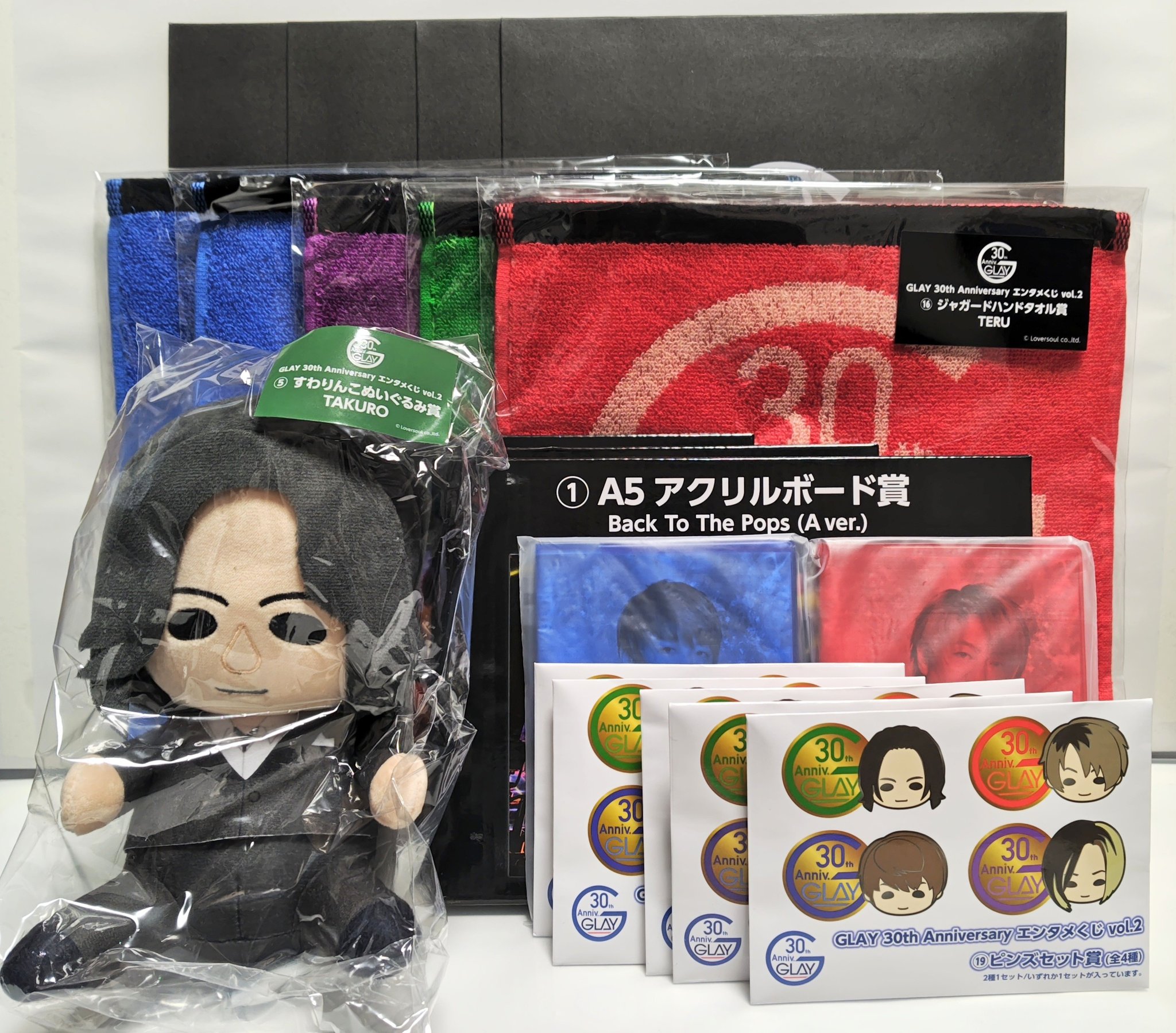 GLAY エンタメくじ すわりんこぬいぐるみ HISASHI glayエンタメくじ⑧すわりんこぬいぐるみhisashi