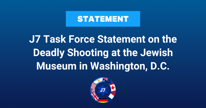 The heinous attack at the Jewish Museum in DC last night is yet another wake-up call that governments, law enforcement and societies need to take language and threats directed against Jews seriously and ensure Jewish communities worldwide have the security they need.

Yaron