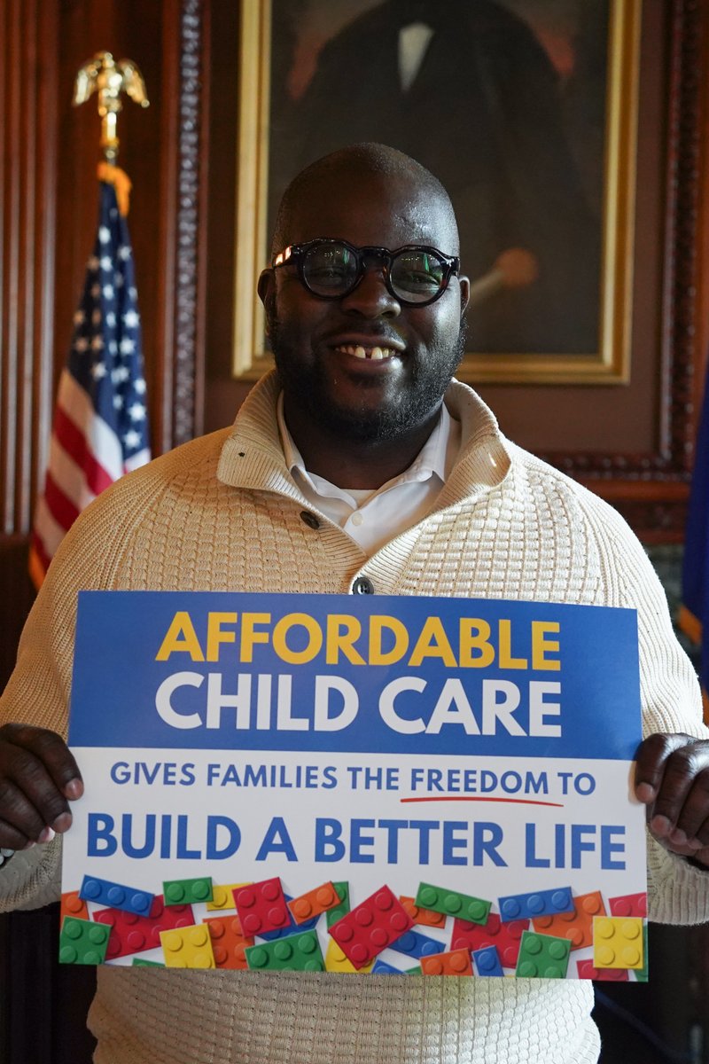 I am proud to join my Democratic colleagues in introducing legislation to Fund Child Care in Wisconsin.

We need to make sure that working families across our state are able to access high-quality and affordable child care. Let's get this done!