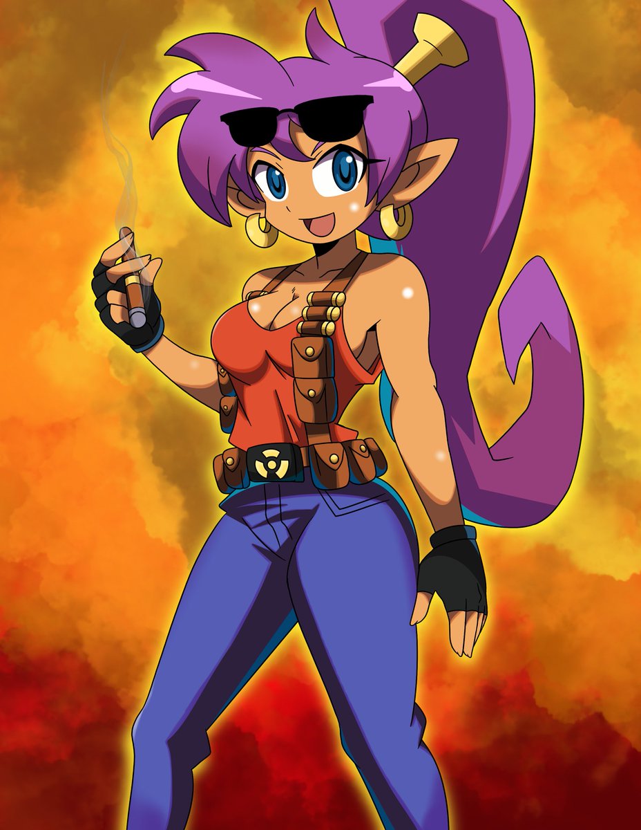 Hail to the Queen Baby

#Shantae