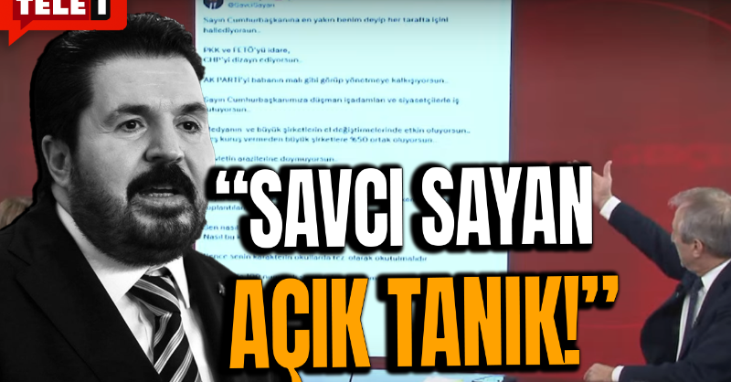 Savcı Sayan'ın bahsettiği AKP'li kim? Salim Şen Cumhuriyet Savcıları'na flaş çağrı!

<a href="/BurcinAtilgan/">Burçin Atılgan</a> <a href="/Saliimsen/">Salim Şen</a>

youtu.be/LWDnpHJ9gwk