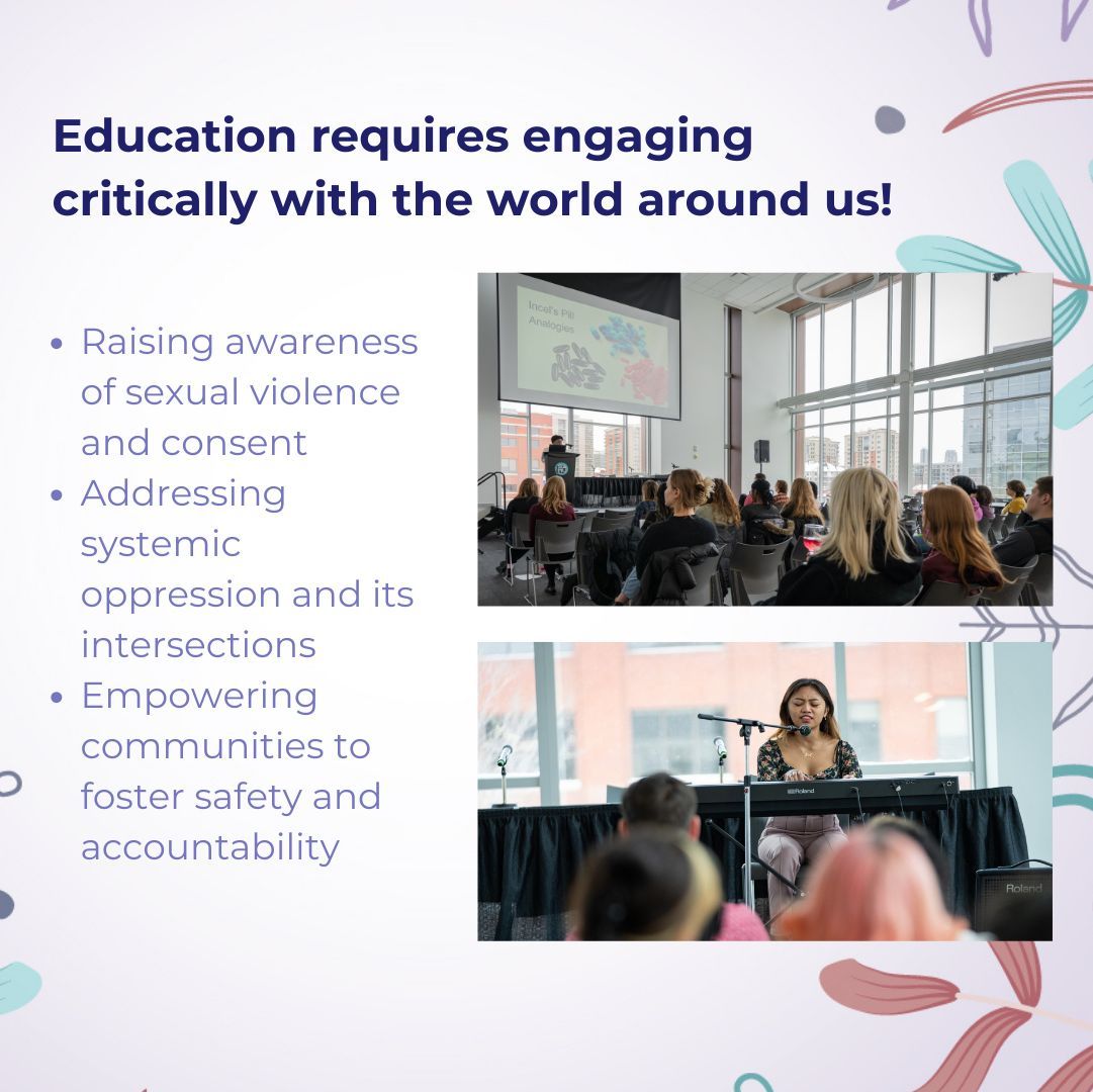 Resistance shows up in art, culture, education, and community care. It’s in the stories we tell, the systems we challenge, and the spaces we protect.

Through collective action, creativity, and care, we continue to disrupt silence and build safer futures.