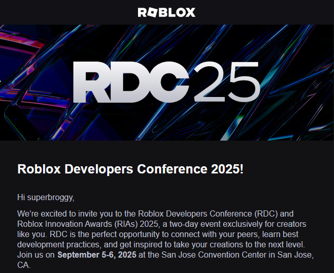 HOPE TO SEE YOU ALL THIS YEAR!!!

#RDC25