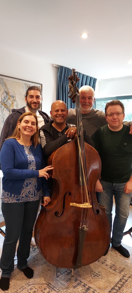 Leon Bosch (@leonbosch) on Twitter photo The musicians of I Musicanti with the pianist Clelia Iruzun after an intensive couple of days' rehearsal in advance of our recording on the <a href="/SOMMRecordings/">SOMM RECORDINGS</a> label tomorrow and Saturday.
We will record piano quintets for the 'Trout' instrumentation by Brazilian composers. The musicians of I Musicanti with the pianist Clelia Iruzun after an intensive couple of days' rehearsal in advance of our recording on the <a href="/SOMMRecordings/">SOMM RECORDINGS</a> label tomorrow and Saturday.
We will record piano quintets for the 'Trout' instrumentation by Brazilian composers.