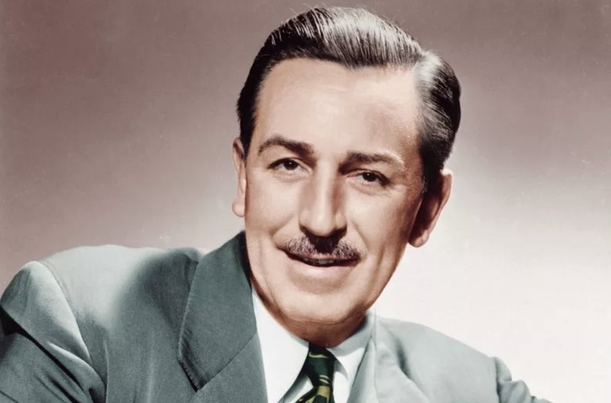 "Lacks imagination and has no original ideas"

That's why Walt Disney got fired in 1919.

Today, his company is worth $200 BILLION.

Here's the story of the man they said had "no creativity":

(a thread) 👇