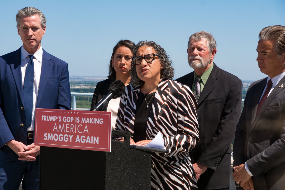“Unconstitutional. Illegal. Foolish.”
Board Chair <a href="/mslianeran/">Liane Randolph</a> condemns today’s federal vote to roll back vital clean air protections—an attack on states’ rights &amp; the health of 150M Americans. CA will fight back to defend the right to breathe clean air.

➡️bit.ly/3YXi5Dn