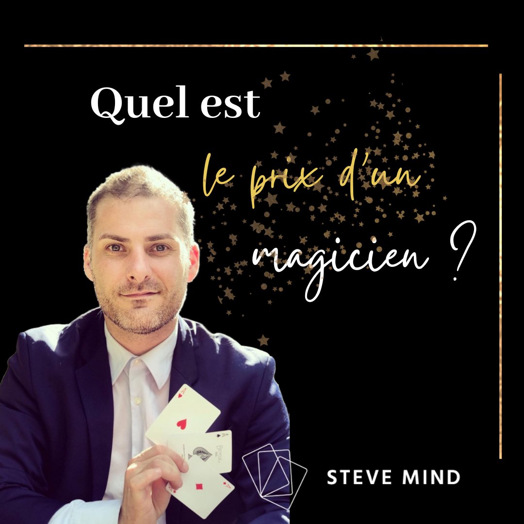 assistantweb's tweet image. Quel est le prix d'un magicien mentaliste pour votre évenement ?
stevemindmagicien.fr
#prixmagicien #magicienparis2025 #tarifmagicien