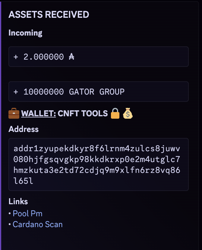 shimzaa77's tweet photo. 🚨 BREAKING NEAWS 🚨
40 M $GATOR JUST VESTED IN @CnftTools  AT 2M MCP   THIS IS JUST THE BEGINNING ? 🐊 https://t.co/5yfcJu1JNt