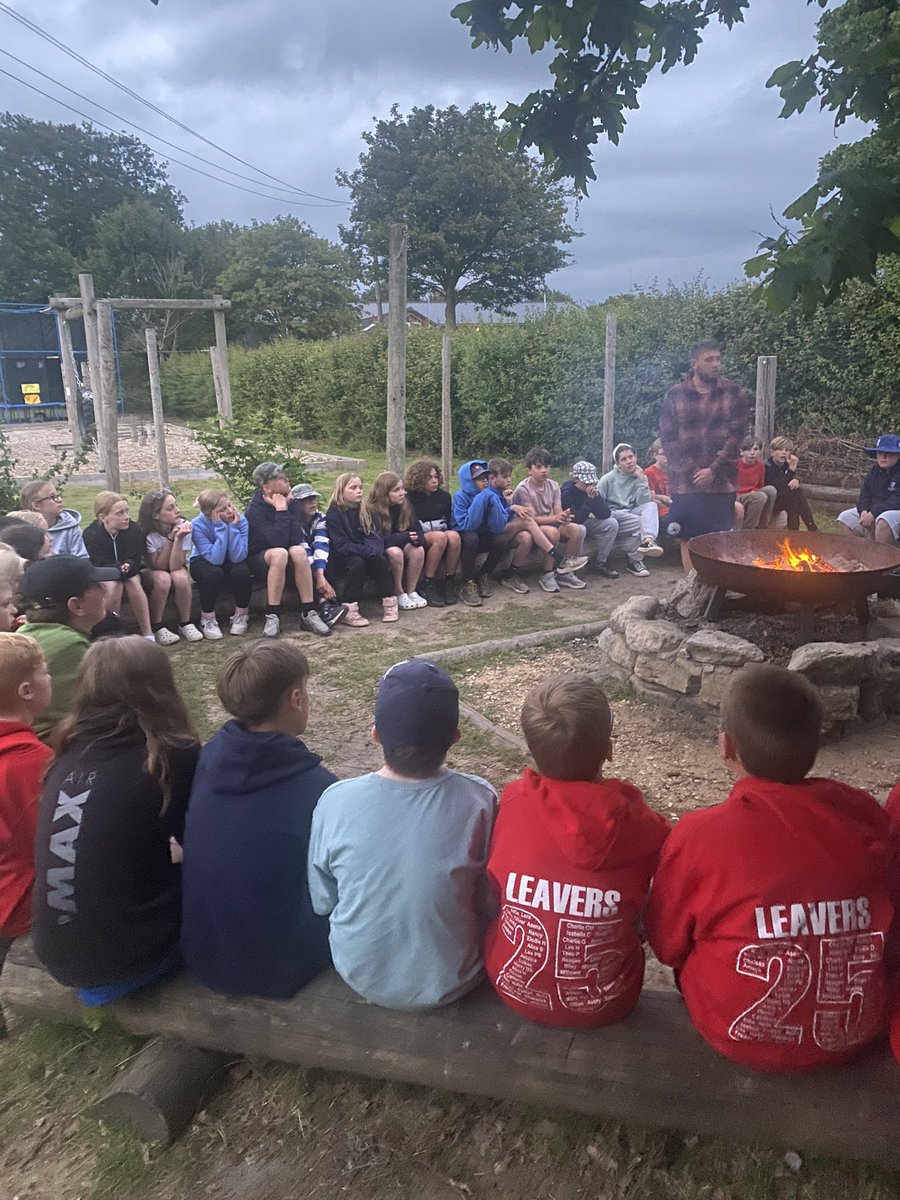 We have celebrated our last evening at Cobnor with a camp fire together #cobnor2025
