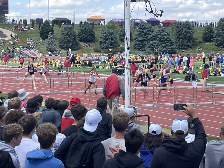 Mattie finished in 7th place in the 100 meter hurdles at State today! Congratulations Mattie!
