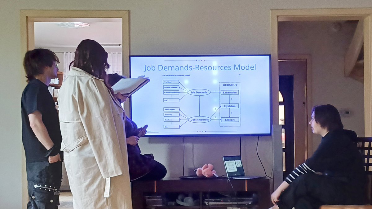 PyshneyProd's tweet photo. Creativity rules!

On May 10th, Pyshney Productions has organized and partook in a workshop on creative burnout. The participants learned how to minimalize burnout risks and how to effectively combat its symptoms, while treating it.

Thank you dragomoria for leading the workshop! https://t.co/l8SOcgqBSx