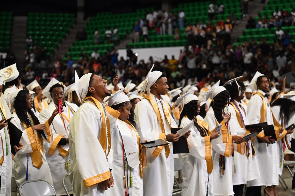 Congratulations to the Class of 2025 from Wenonah High School! With over 90% graduation rate and college and career ready as well as more than $3 million in scholarships, you are the bright stars that will light up the world. #SuccessStartsHere 🎓