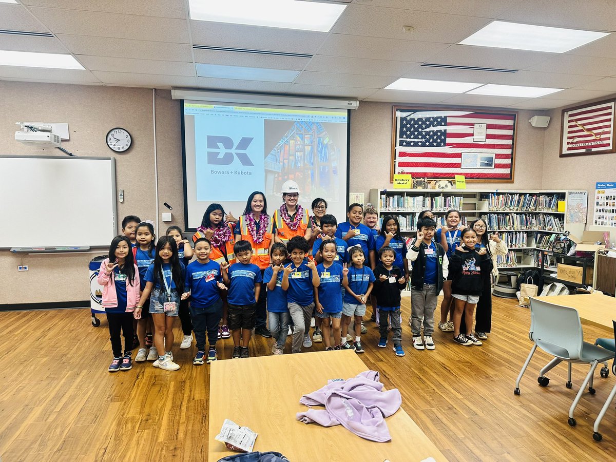 Chris Bonilla (@chrisbvoyager) on Twitter photo Mahalo to the engineers from Bowers & Kubota who engaged our students in our <a href="/Holomuael/">Holomua Elementary (Official)</a> EL program with the beginnings of engineering concepts! 🤙🏽🤙🏽 2 the Chamber of Commerce Lord Ryan Lizardo and Sophia Wibholm 🤝
#DreamBig
#ItTakesAVillage Mahalo to the engineers from Bowers & Kubota who engaged our students in our <a href="/Holomuael/">Holomua Elementary (Official)</a> EL program with the beginnings of engineering concepts! 🤙🏽🤙🏽 2 the Chamber of Commerce Lord Ryan Lizardo and Sophia Wibholm 🤝
#DreamBig
#ItTakesAVillage