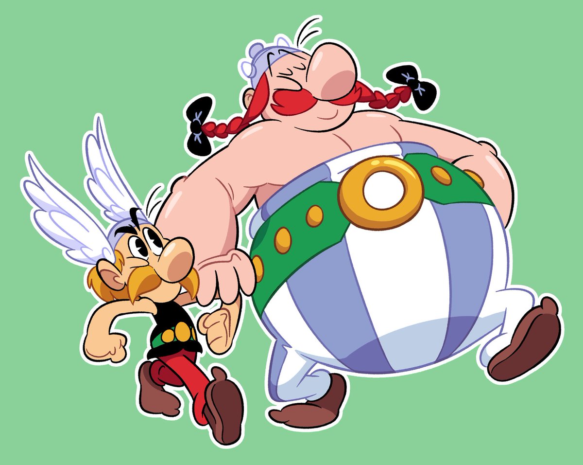I fuckin love asterix and obelix dude