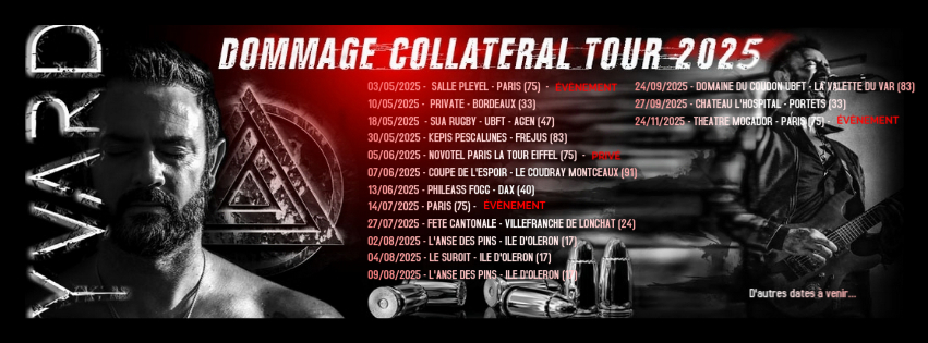 YvardOfficiel's tweet photo. @YvardOfficiel repart sur les routes pour son DOMMAGE COLLATÉRAL TOUR 2025. 
Il est l'auteur, compositeur et interprète que @Jeanjacquesgoldman a choisi pour interpréter un titre fait sur-mesure pour lui en rendant un hommage singulier à ses sœurs et frère d'armes blessés. https://t.co/qlpdwKBfEW