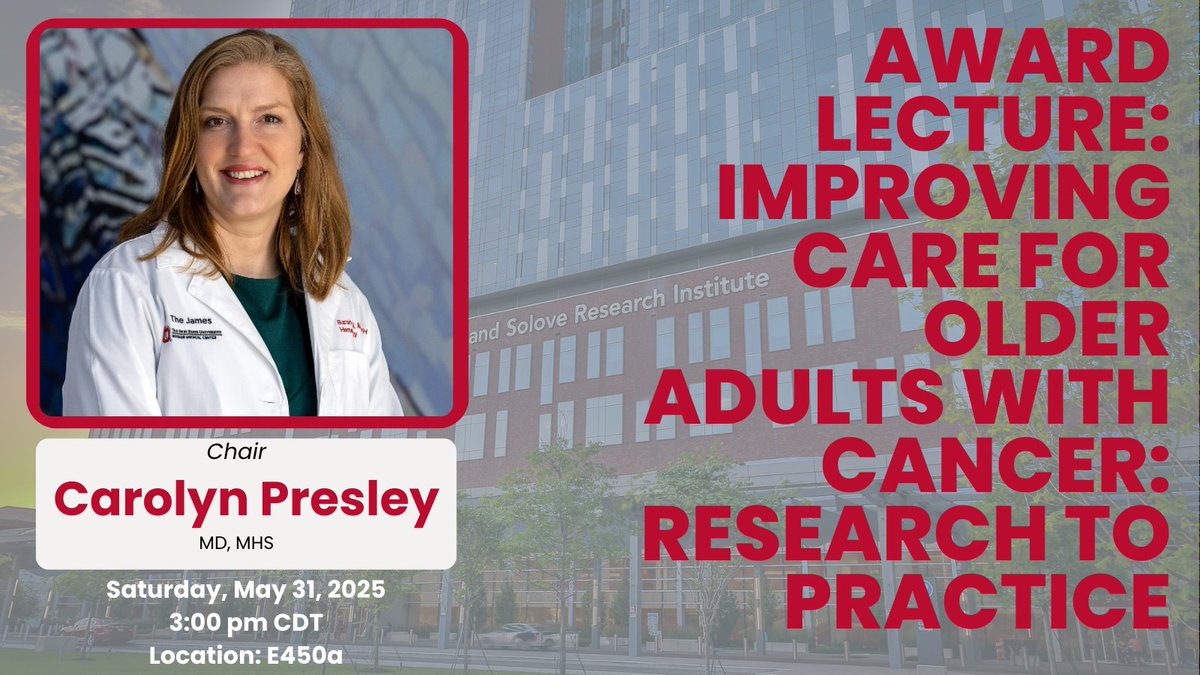 Ohio State Medical Oncology (@ohiostatemedonc) on Twitter photo 