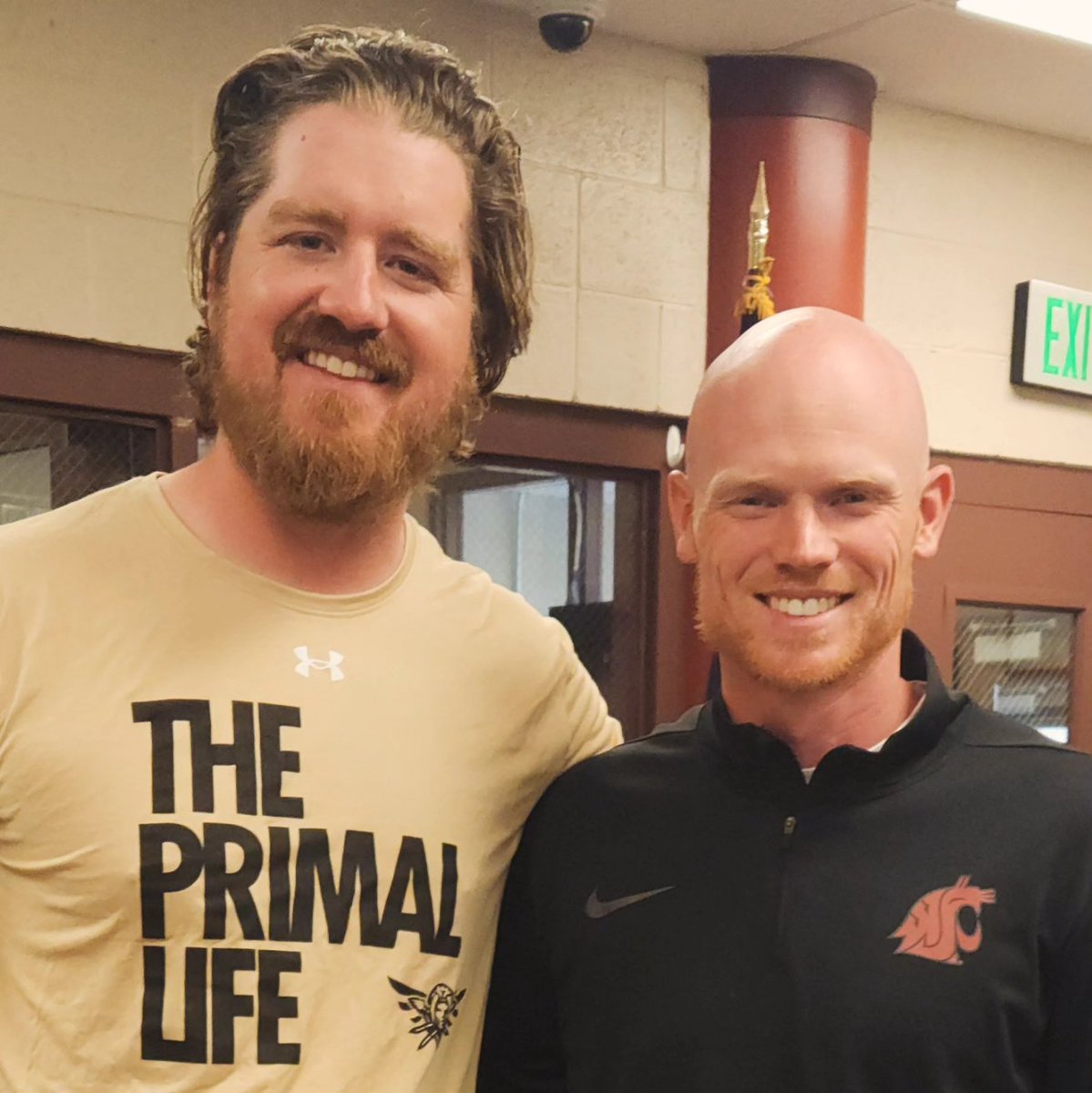 KavemanFootball (@kavemanfootball) on Twitter photo S/O to <a href="/J_Menage3/">Jake Menage</a> & <a href="/WSUCougarFB/">Washington State Football</a> for visiting Kuna HS today! We had a great discussion about our athletes & the future of the Kavemen! #ThePrimalWay #RecruitTheKave #BuildTheLegacy S/O to <a href="/J_Menage3/">Jake Menage</a> & <a href="/WSUCougarFB/">Washington State Football</a> for visiting Kuna HS today! We had a great discussion about our athletes & the future of the Kavemen! #ThePrimalWay #RecruitTheKave #BuildTheLegacy