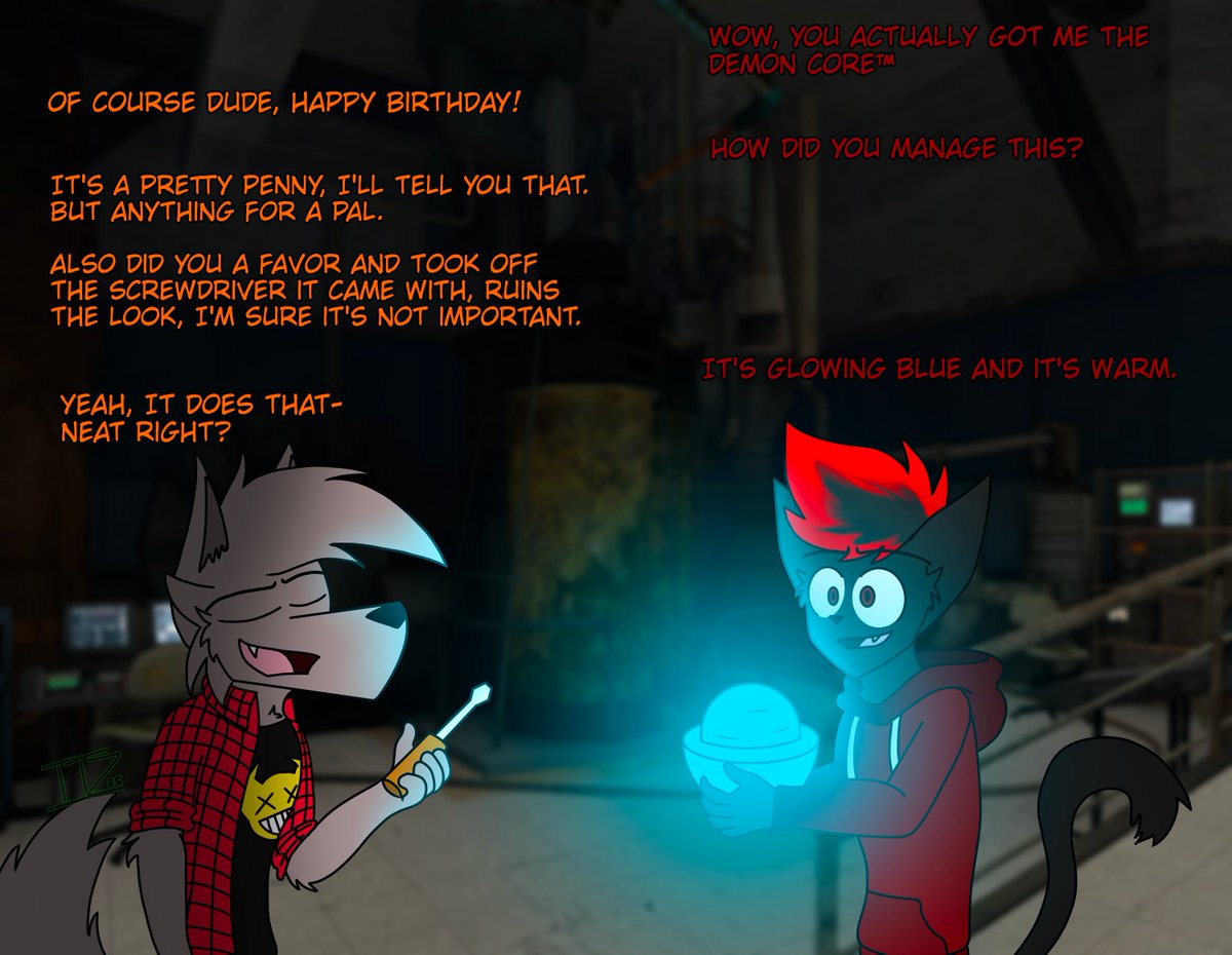 î丅Ż (@moment_dat) on Twitter photo birthday gift I made for <a href="/AntDoesArt_/">AntDoesArt</a> back on the 19th but I was too busy to post it here lmao (half life lab background goes so hard frfr 💀💀)
#furry #furryart #furryartwork #furrycommunity birthday gift I made for <a href="/AntDoesArt_/">AntDoesArt</a> back on the 19th but I was too busy to post it here lmao (half life lab background goes so hard frfr 💀💀)
#furry #furryart #furryartwork #furrycommunity