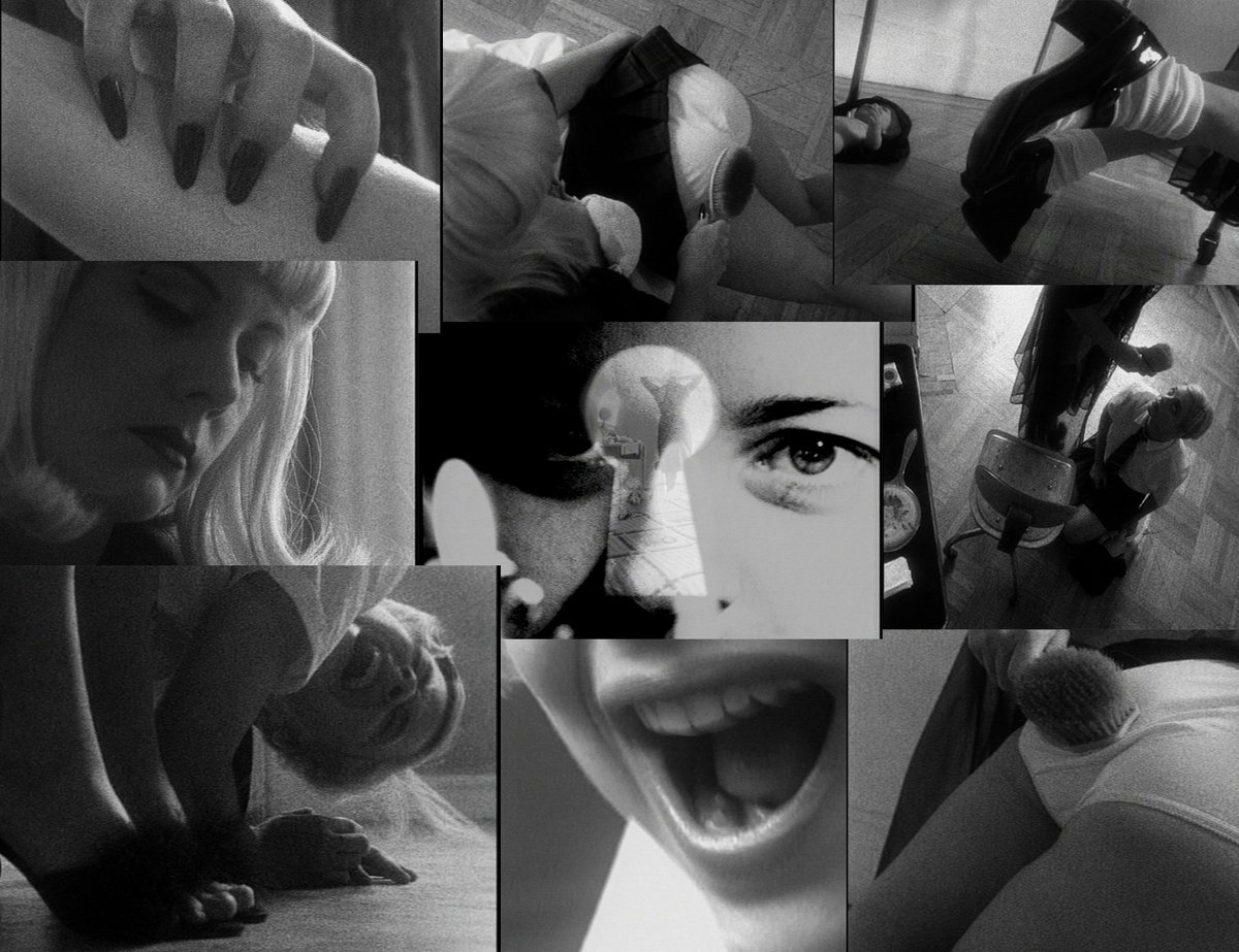 HOT &amp; SHORT! LET THE PUNISHMENT FIT THE CH***  
by Maria Beatty &amp; Margie Schnibbe  USA 19′ 1997 showing @ Queer FilmFest Kassel, May 23, 2025  filmladen.de/film/hot-short 
2 women are bonded by strange rituals. They might be “mother” &amp; “daughter,” or two lovers playing games of bdsm