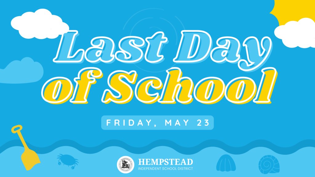 We have made it to the end of the school year. Tomorrow is an early release day for students. 
HMS and HHS - 11:30 AM
HECC and HES - 11:40 AM
Have a fun and safe summer Bobcats!