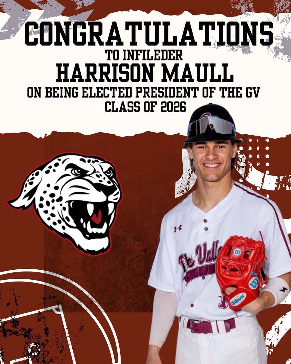 Congratulations Harrison! A Leader on and off the field ⚾️