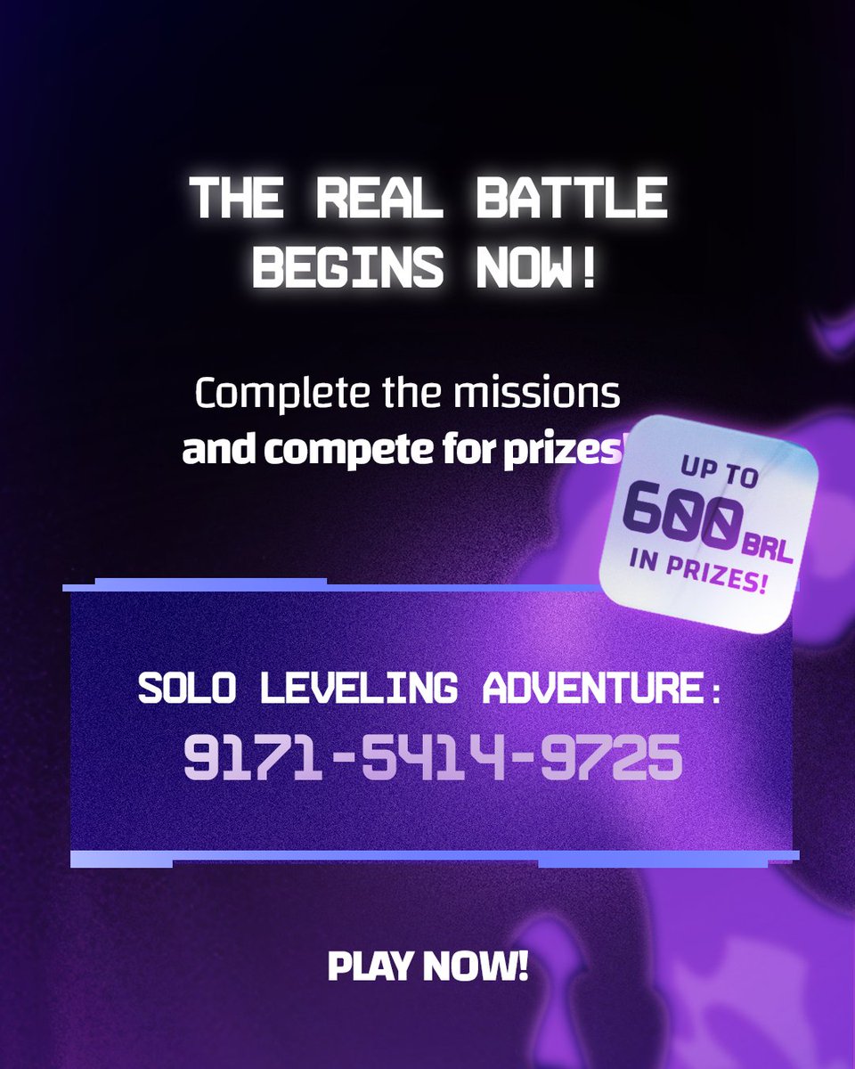 The hunt has begun on Level8’s Discord! ⚔️

🆙 Join now and take on the mission in Solo Leveling Adventure. Face dungeons, level up, and prove you’ve got what it takes to earn that S Rank. 💪

If you can’t avoid it... face it head-on!