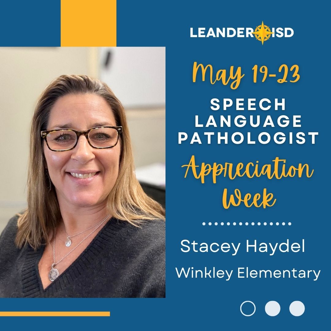 We are incredibly thankful for the love and support Stacey Haydel pours into our learners. We appreciate you!! 💙 #WinkleyConnects #1LISD