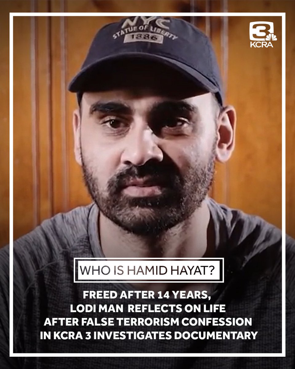 Fighting for Freedom | 20 years ago, a Lodi man falsely confessed to terrorism. Hamid Hayat speaks for the first time in a television interview about the fight to reclaim his life. 

Watch our KCRA 3 Investigates documentary Thursday at 7 p.m. on KCRA 3.  
<a href="/jasonmarkstv/">Jason Marks</a>
