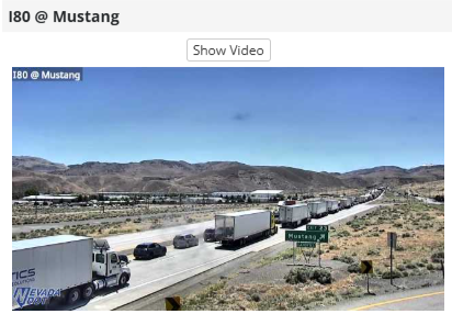 ⛔Major crash has all lanes of westbound I-80 CLOSED in the Lovelock/Mustang area.

Avoid WESTBOUND travel heading from Mustang to east Sparks.

Highway updates: NVRoads.com