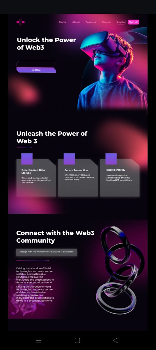 Zionville25's tweet photo. Day 3
Landing page
#dailui #landingpage #web3 #nft #Crypto4Everyone #ViralVideos #UIUX #uiguide https://t.co/k4iUHG3l3f