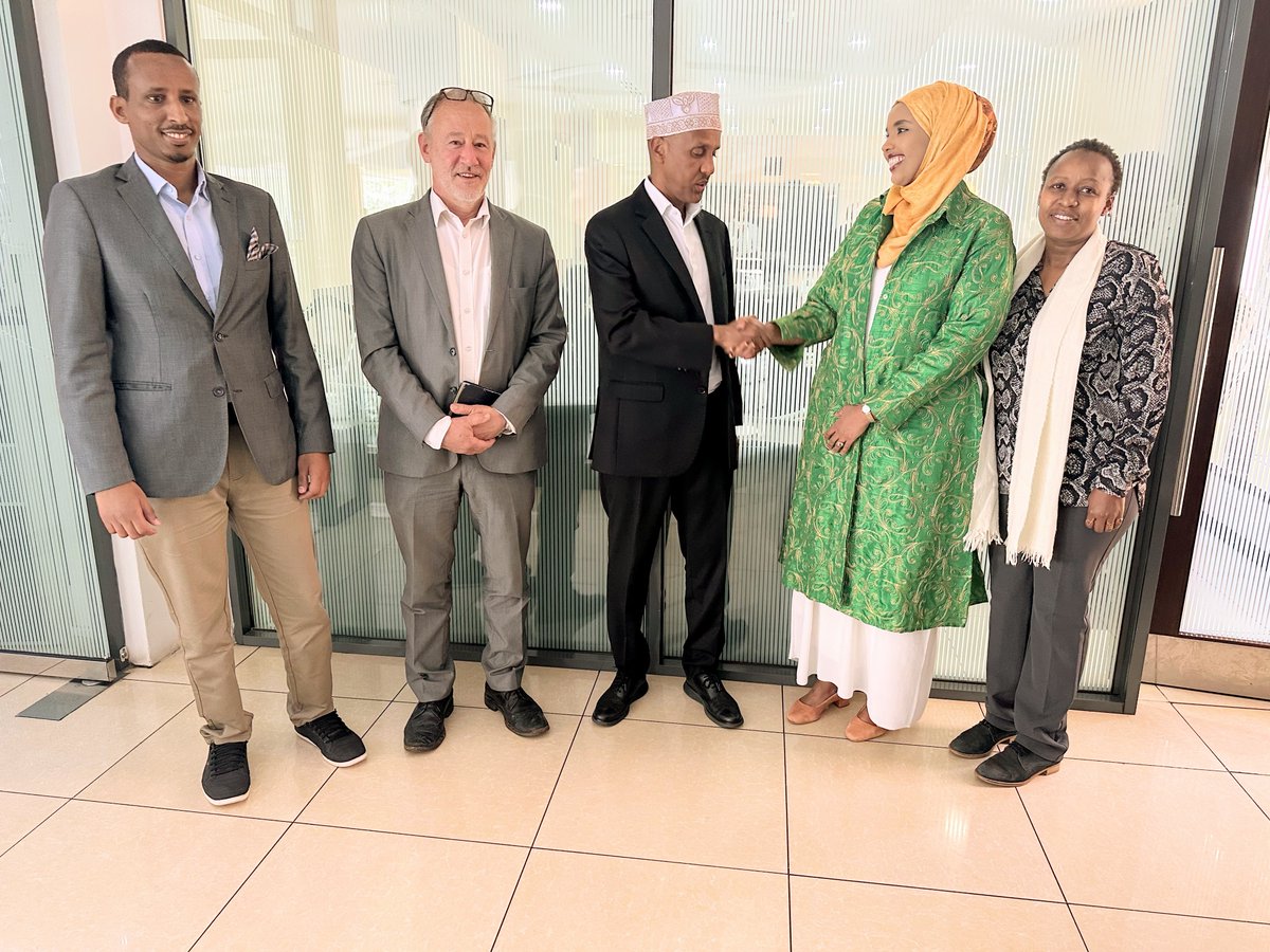 Our team had a productive discussion with the President of the Somali Region of Ethiopia. We discussed potential programmes in the region in the areas of Good Governance, Peace-building and Climate Change. We look forward to our fruitful collaboration.