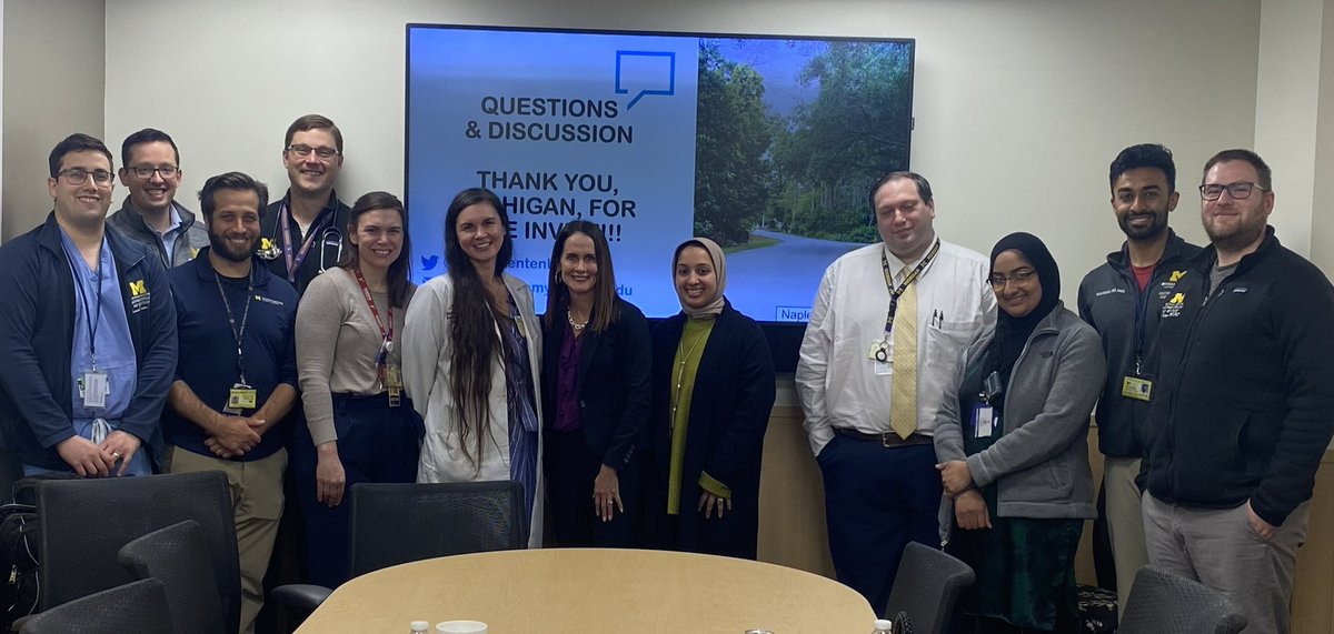 Our fellows enjoyed lunch today with <a href="/AmCollegeGastro/">ACG</a> president 👩🏻‍⚕️ <a href="/AmyOxentenkoMD/">Amy Oxentenko MD</a> 

As always, she shared sage career advice and lessons she’s learned along her leadership journey.

So lucky to have her join us for the #ACG Edgar Achkar Visiting Professorship ‼️