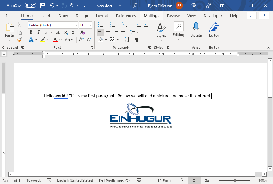 Einhugur Software releases Word Plugin 4.5 for Xojo.

Version 4.5 is massive update focusing on adding support for complex Style hierarchy, but also adding many other features.

More info at einhugur.com
