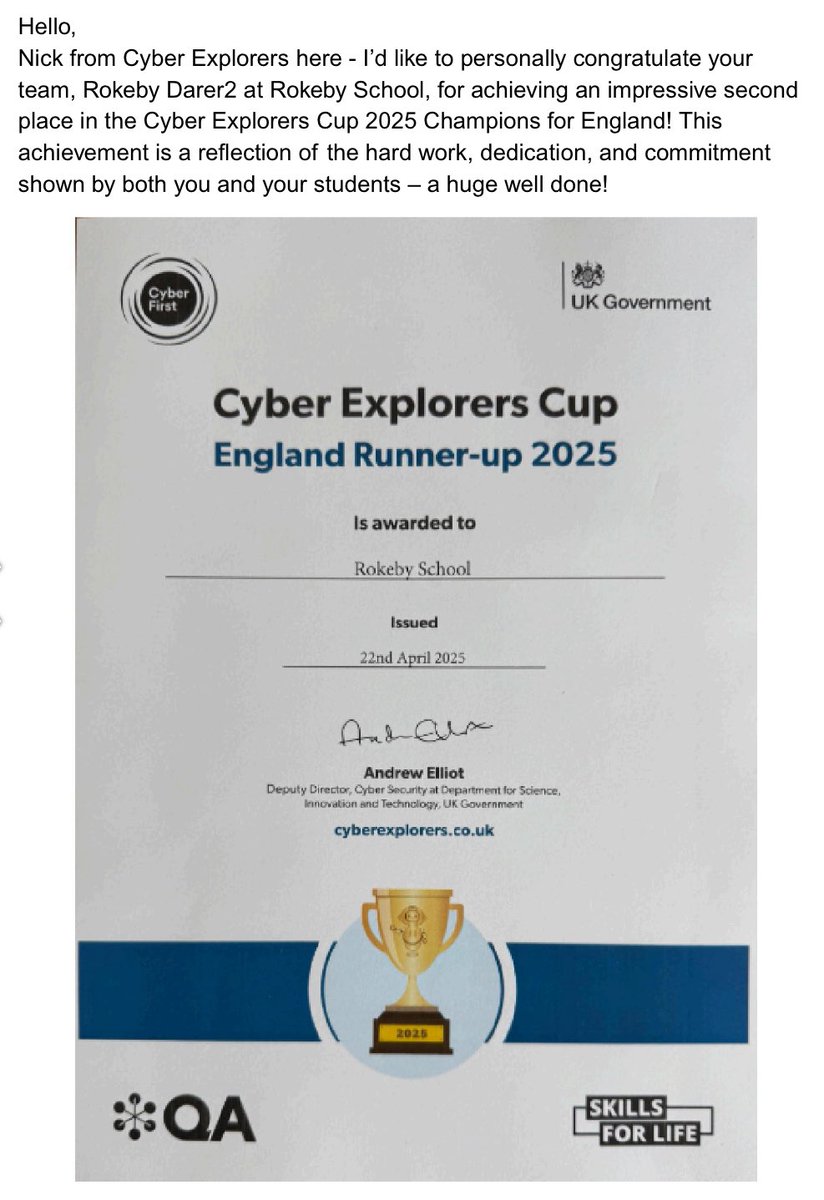 Rokeby School π (@rokeby_school) on Twitter photo Well done to our boys who came second in England. <a href="/ncltrust/">Newham Community Learning</a> <a href="/NewhamLondon/">Newham London π</a> <a href="/NewhamRecorder/">Newham Recorder</a> <a href="/NewhamLibraries/">Newham Libraries</a> <a href="/NewhamBookshop/">Newham Bookshop</a> <a href="/rokhsanafiaz/">Rokhsana Fiaz OBE</a> Well done to our boys who came second in England. <a href="/ncltrust/">Newham Community Learning</a> <a href="/NewhamLondon/">Newham London π</a> <a href="/NewhamRecorder/">Newham Recorder</a> <a href="/NewhamLibraries/">Newham Libraries</a> <a href="/NewhamBookshop/">Newham Bookshop</a> <a href="/rokhsanafiaz/">Rokhsana Fiaz OBE</a>