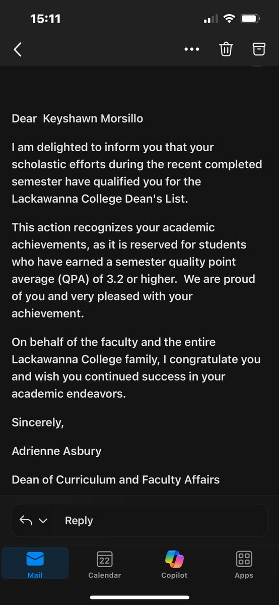 Student Athlete 🫡📚 Deans List !!